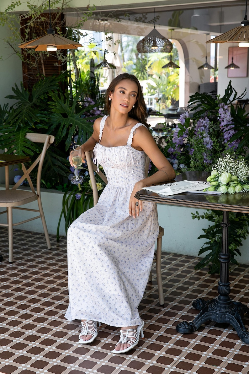 Vintage-Inspired Boho Sundress for Women